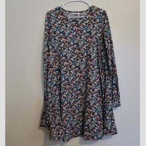 Topshop Floral Swing Dress